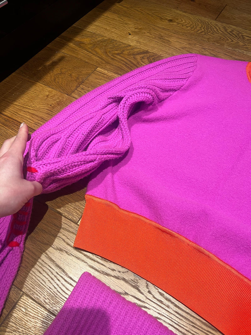 Roksanda Hot Pink/Red Wool Jumper