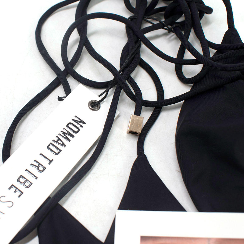Nomad Tribe Black Myrina Bikini Top