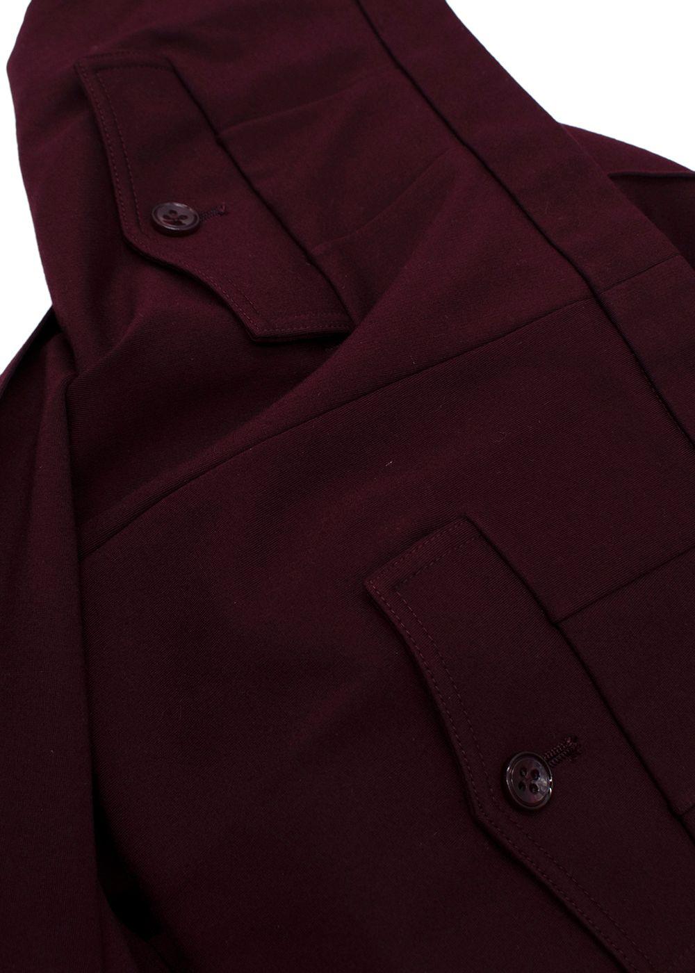 Dorothee Schumacher Burgundy Summer Cruise Trousers