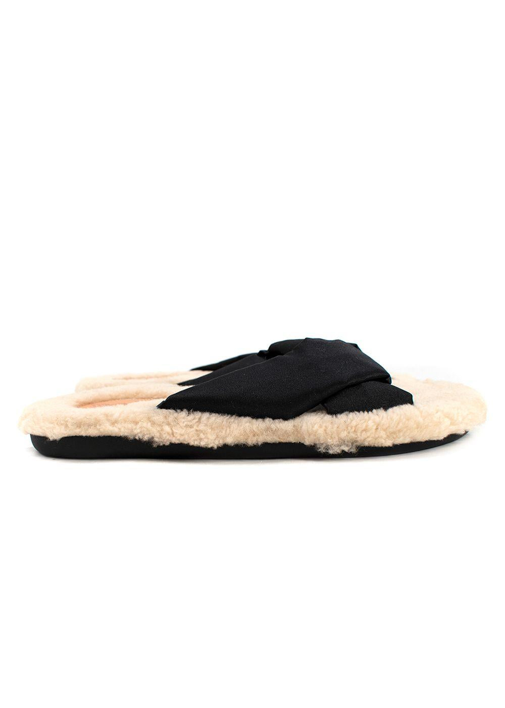 Ancient Greek Shearling Lined Sandals