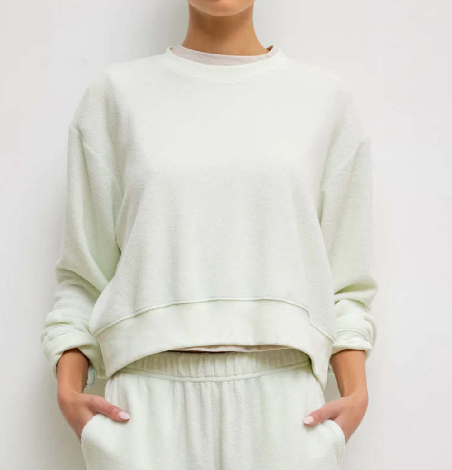 Leset Teddy Classic Crew Top