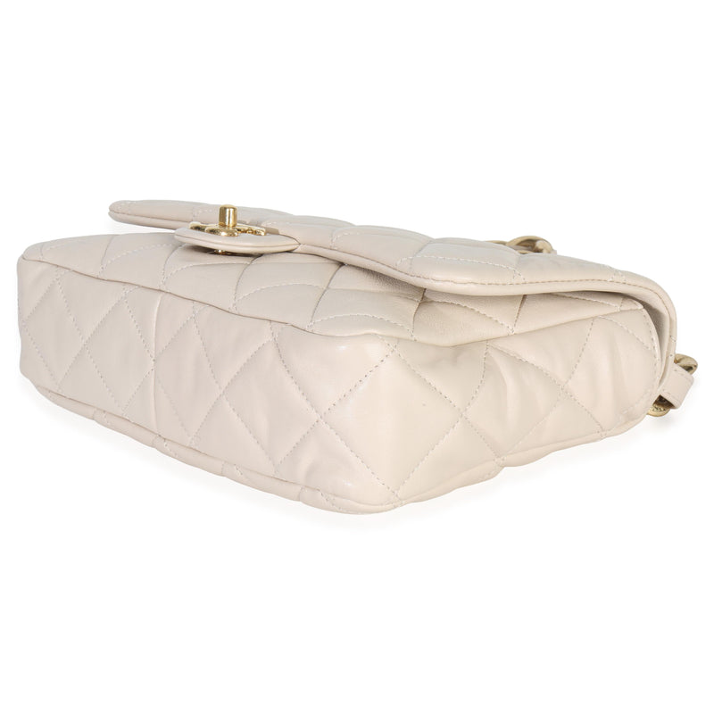 Chanel Quilted Lambskin Large Funky Town Flap Bag