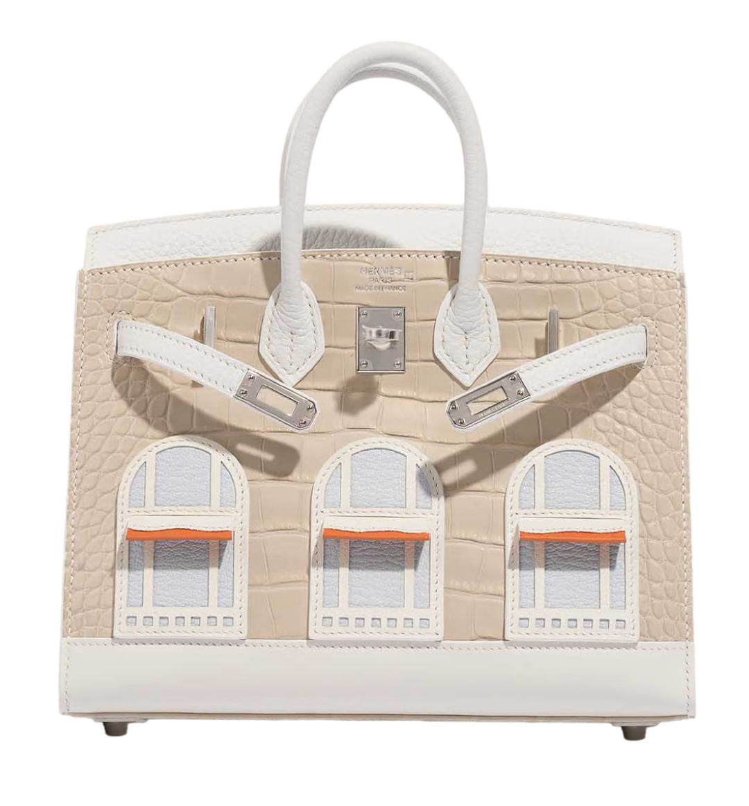Hermes Limited Edition Birkin 20 Faubourg Sellier Sous La Neige