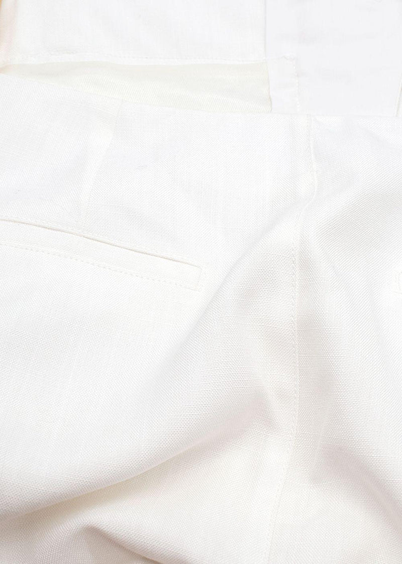 Jacquemus White Le Jupe Midi 'BARI' Skirt