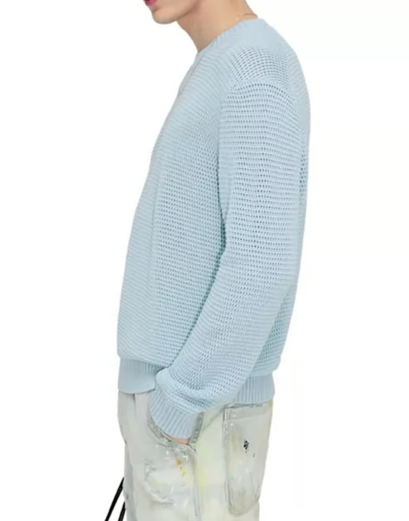 Frame Textured Wool-Blend Sweater