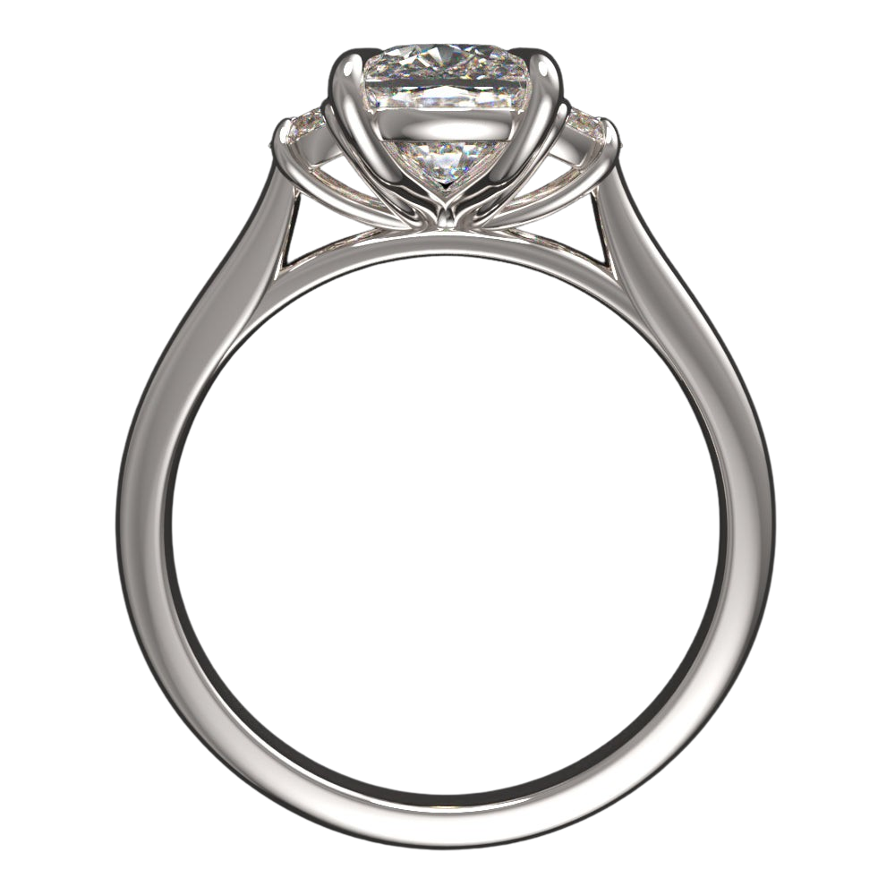 Verde 2ct Lab Grown Cushion Cut Diamond ring