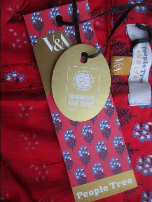 People Tree for the V&A Printed Capri Pants