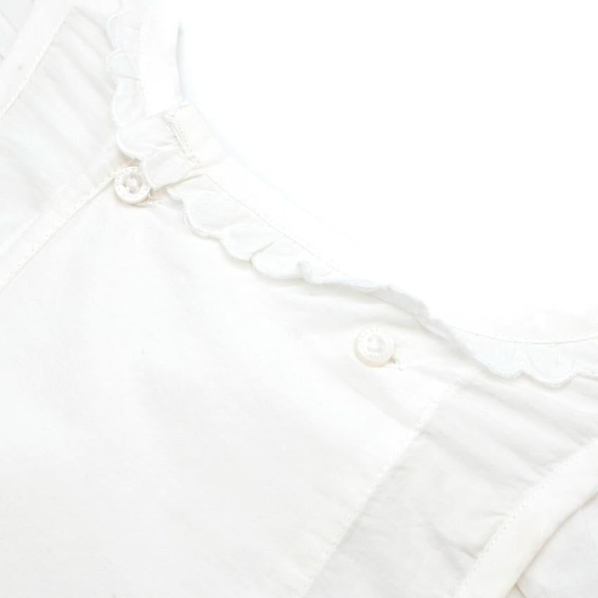 Stella McCartney Girls White Cotton Tunic