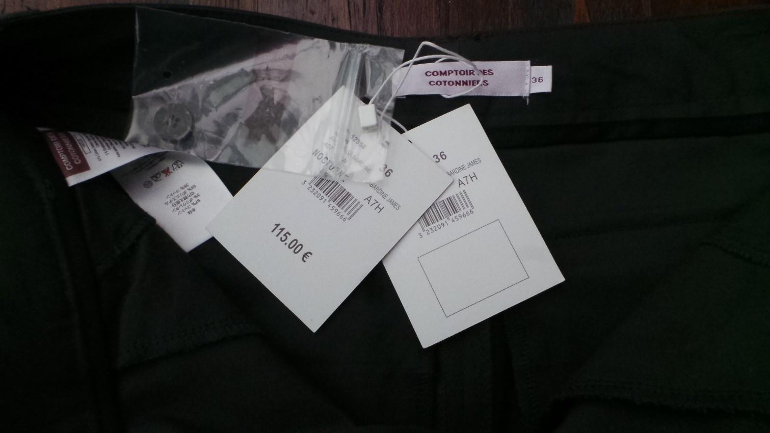 Comptoir des cotonniers straight leg trousers