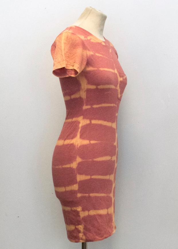 Raquel Allegra Basic Tie Dye Jersey Dress