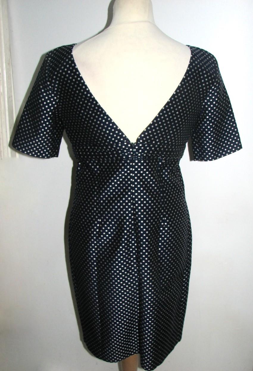 Paul & Joe blue polkadot dress
