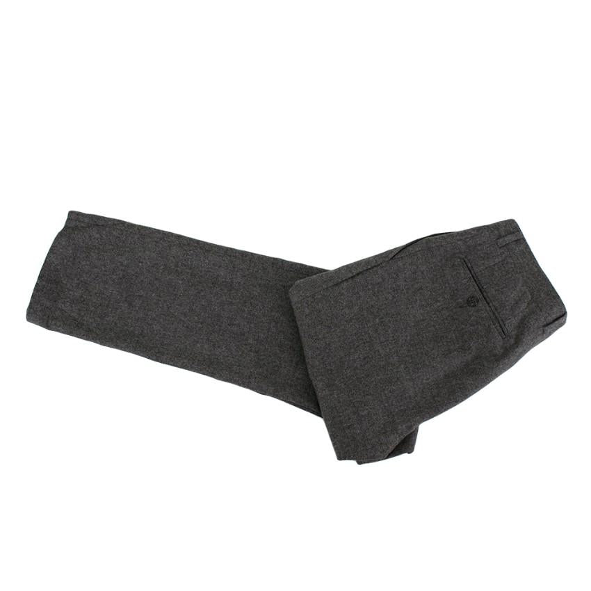 Corneliani Men's Grey Virgin Wool Single Breasted Suit