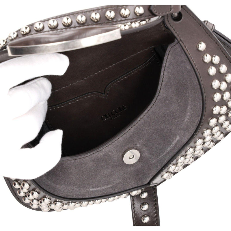 Del Core Studded Handbag Leather