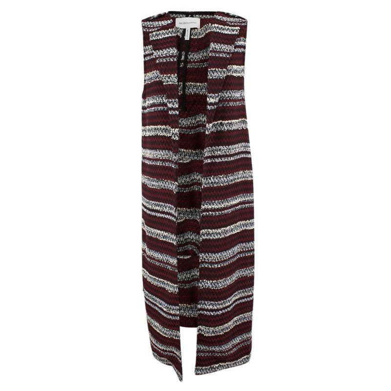BCBGeneration Sleeveless Striped Waistcoat
