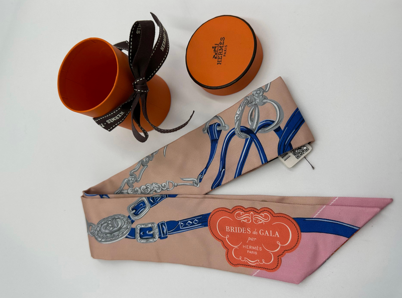 Hermes Multi Silk Twilly