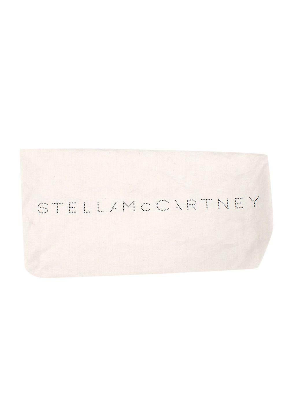 Stella McCartney Faux Snakeskin Mules