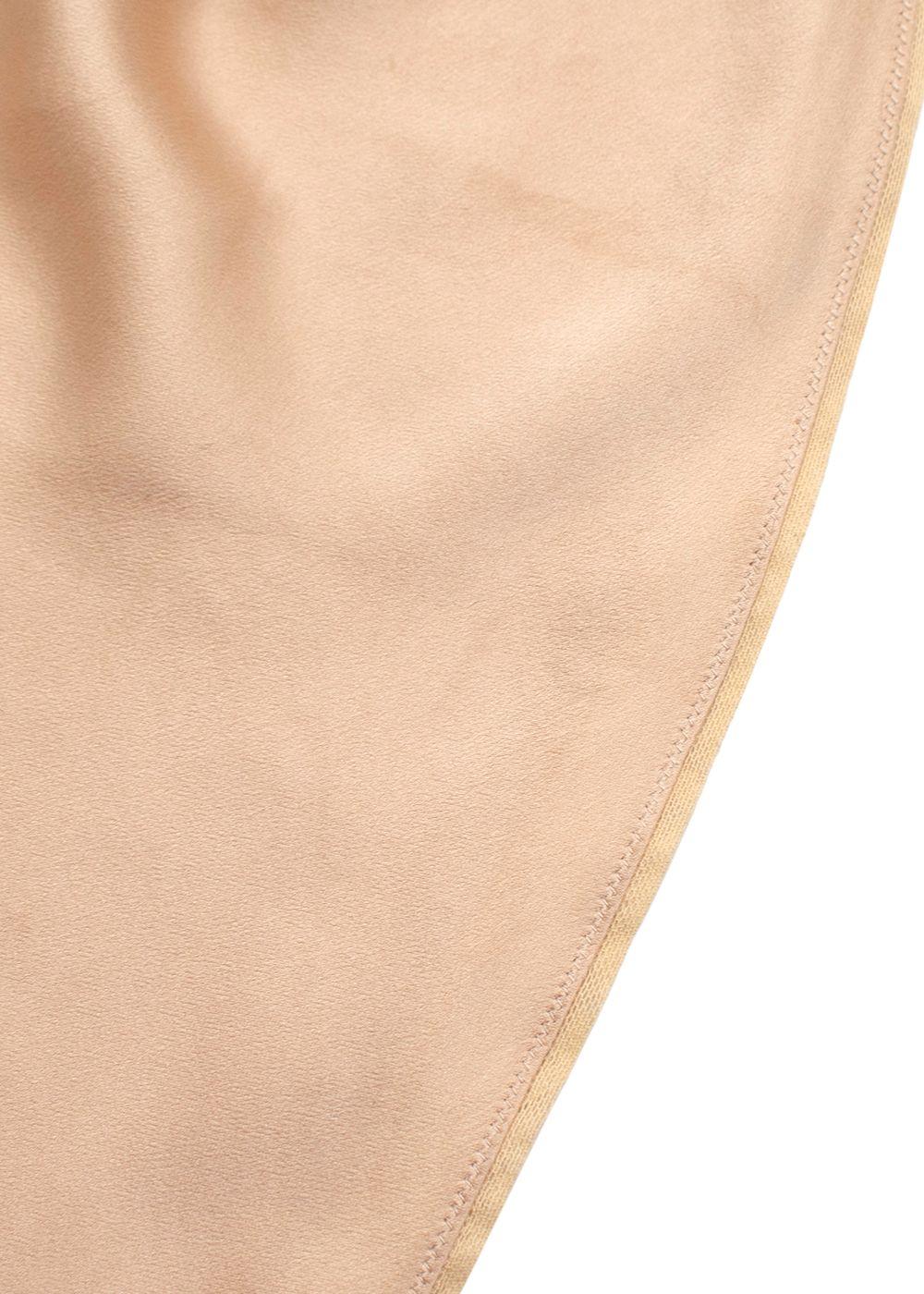 Prada Champagne Silk Slip Dress