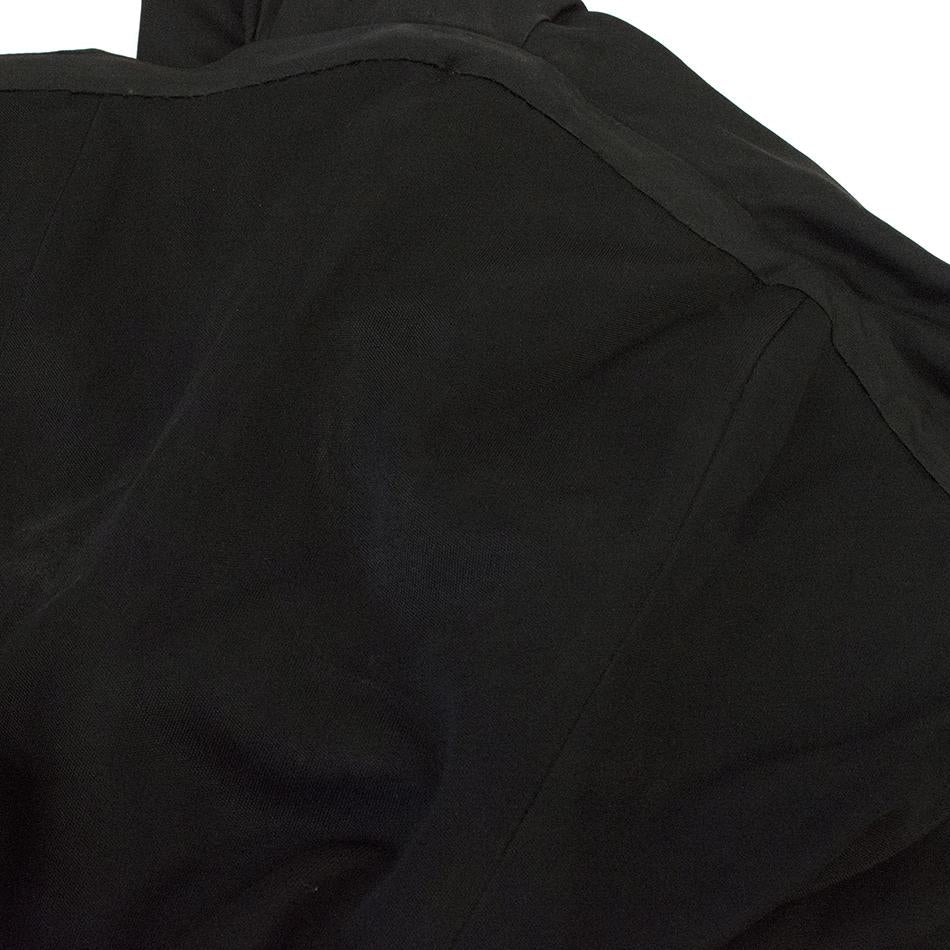 Jay Ahr Black Silk Sleeveless Dress