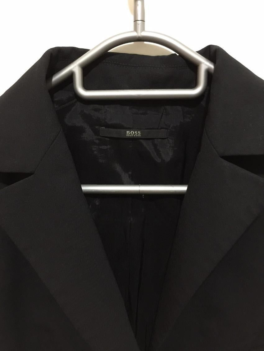 Hugo Boss black wool blend blazer