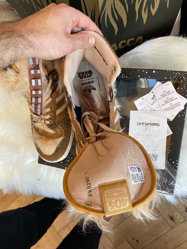 Star Wars x Adidas Rivalry Hi Chewbacca Sneakers