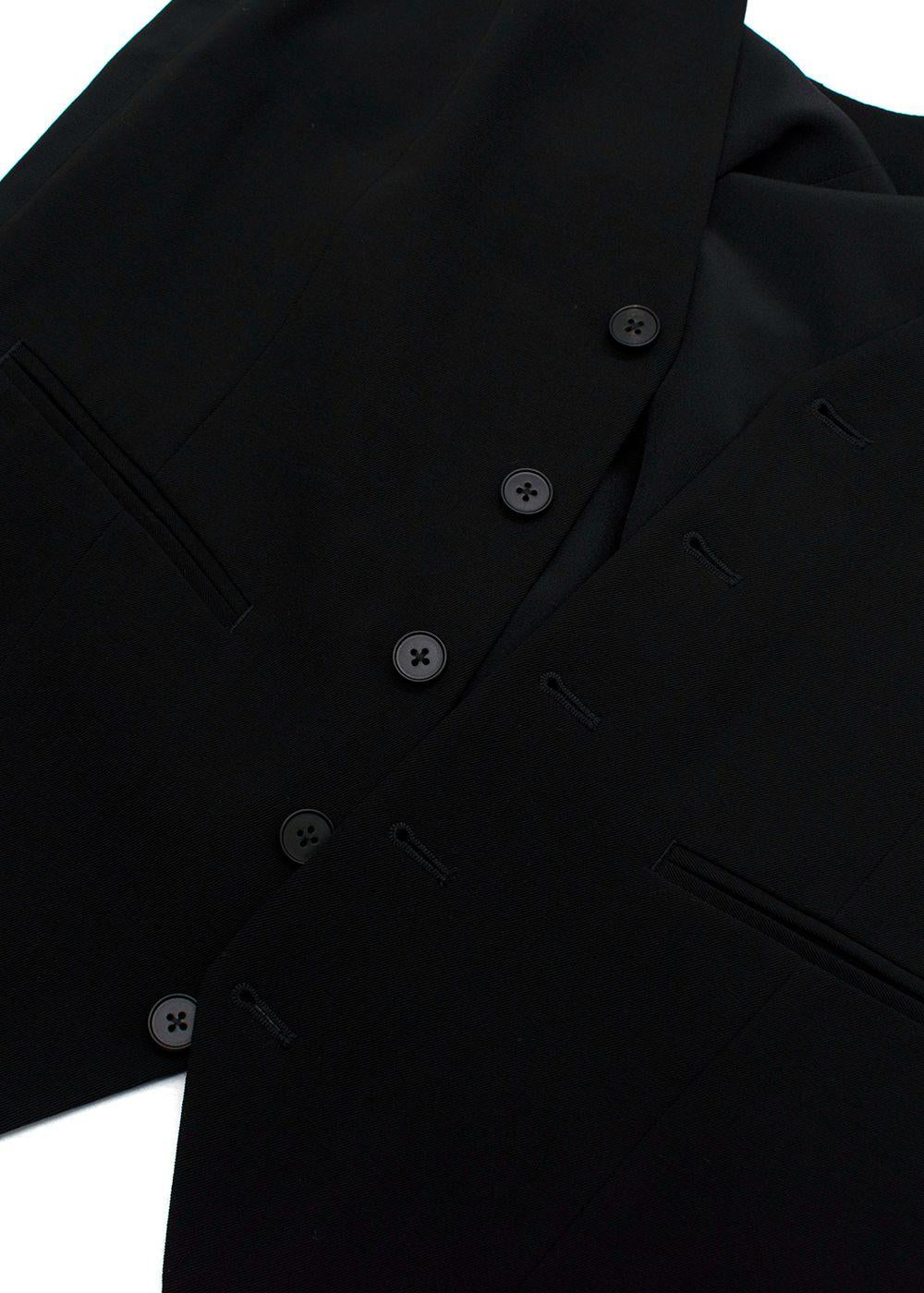 Petar Petrov Black Wyck Wool-Blend  Waistcoat