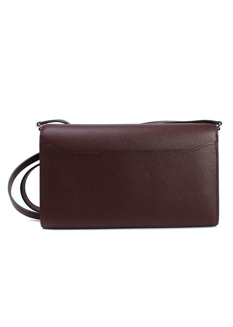 Hermes Rouge Sellier Epsom Leather Limited Edition Constance to Go Bag