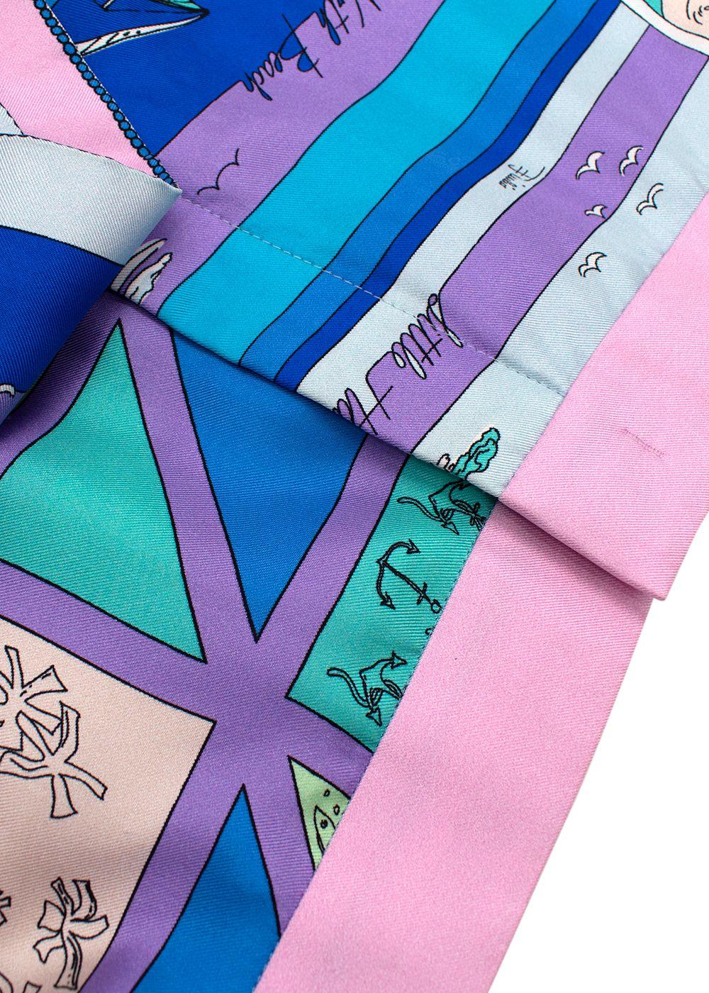 Emilio Pucci Silk Printed Shorts