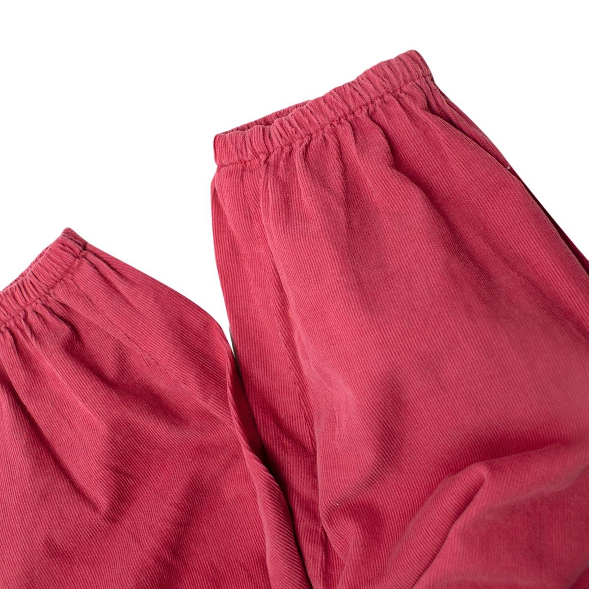 Pink Baby Corduroy Trousers
