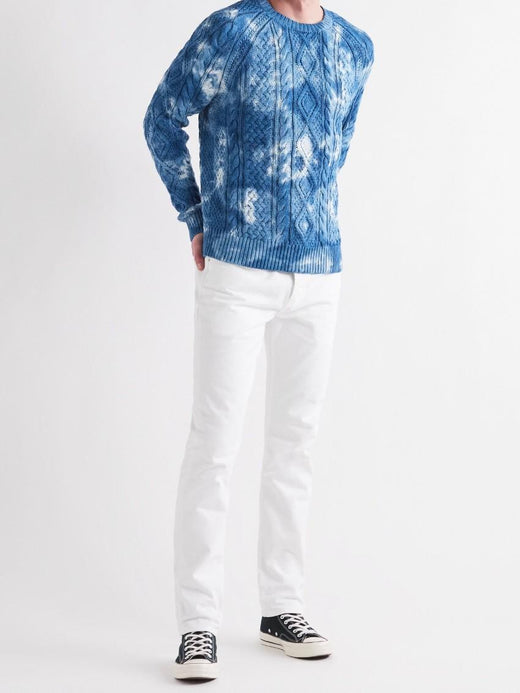 Polo Ralph Lauren Men's Tie-Dye Cable Knit Jumper