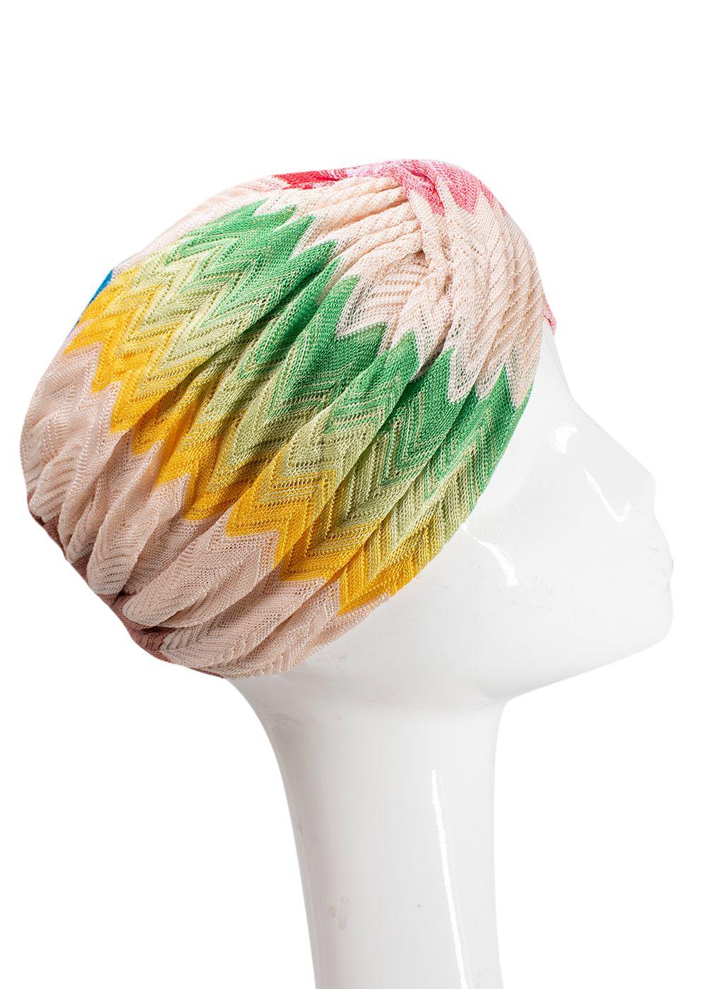 Missoni Multicoloured Knit Turban