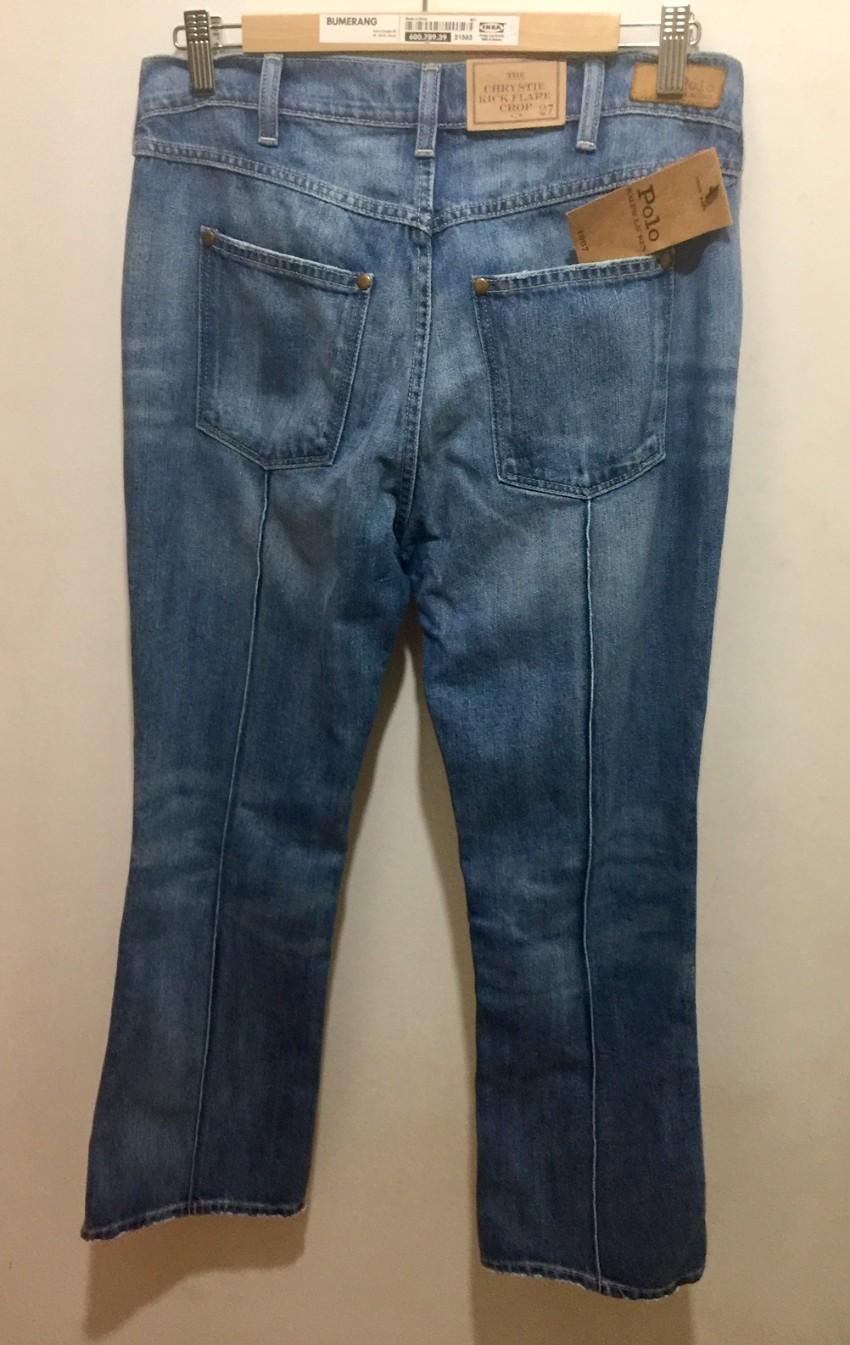 Polo Ralph Lauren Chrystie Kick Flare Crop Jeans