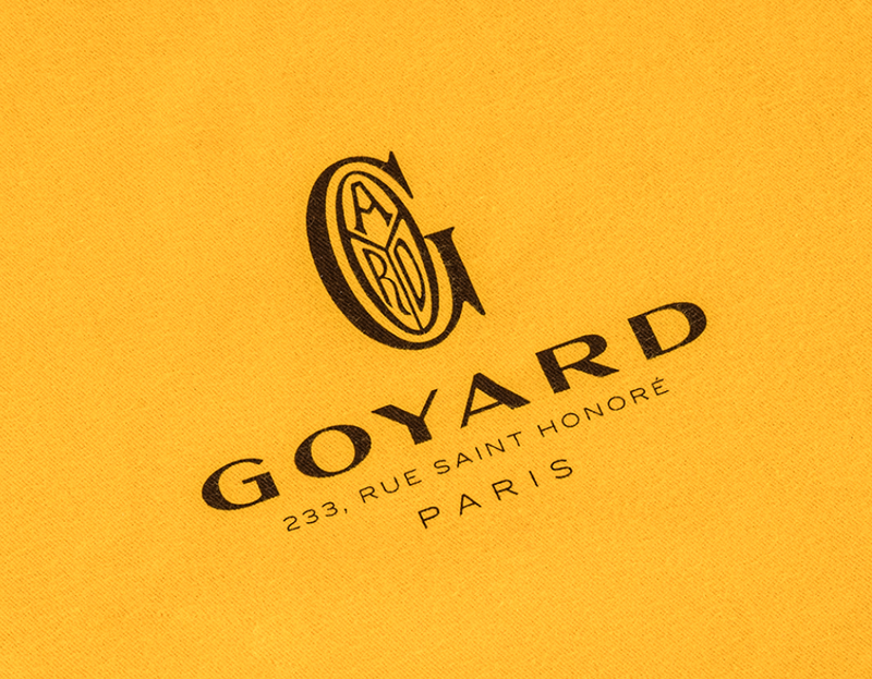 Goyard White Mini Saigon Souple Bag