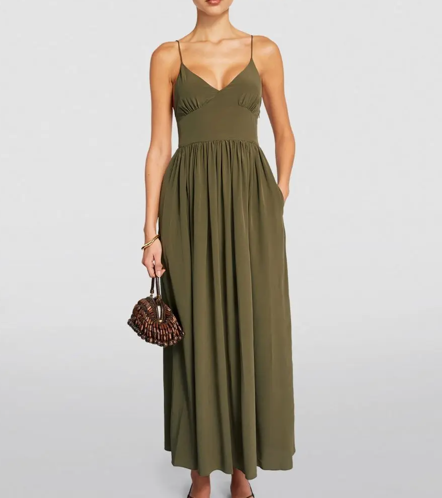 Matteau Silk Crepe Maxi Dress