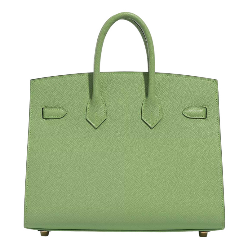 Hermès  Birkin 25 Epsom Sellier Vert Criquet Gold Hardware