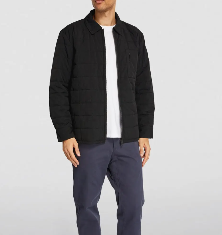 Rains Quilted Zip-up Jacket