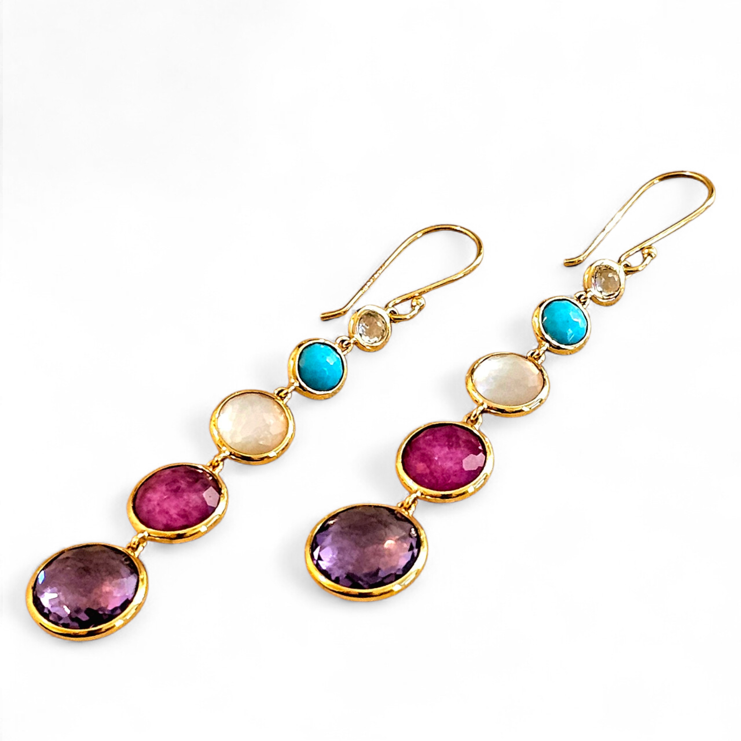 Ippolita Multi Gem Lollipop Earrings