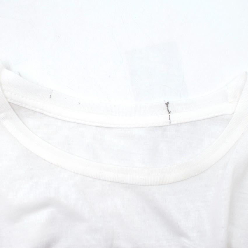Katie Eary Oversized Ombre Fish Skeleton T-shirt