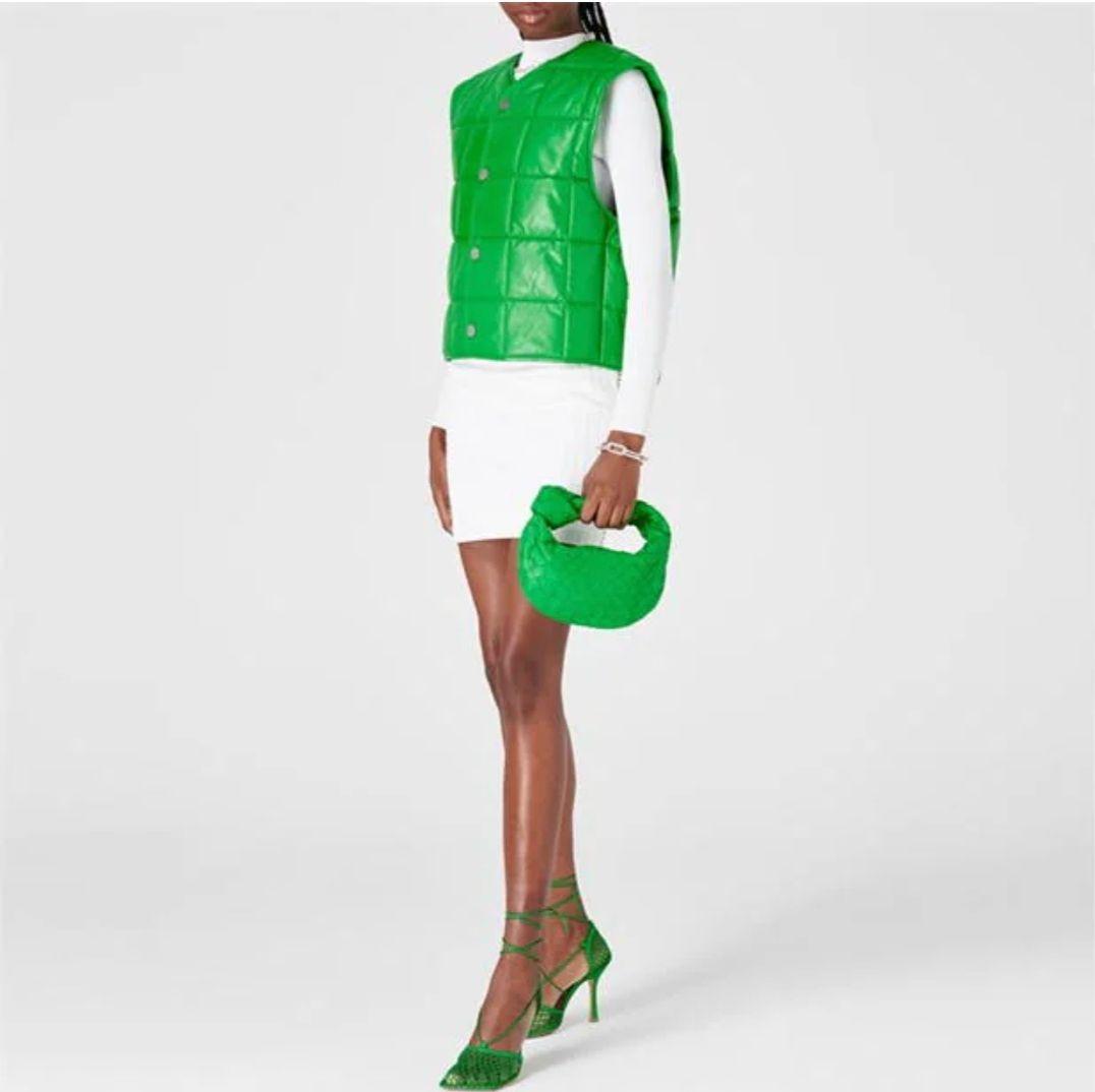 Bottega Veneta Green Padded Gilet
