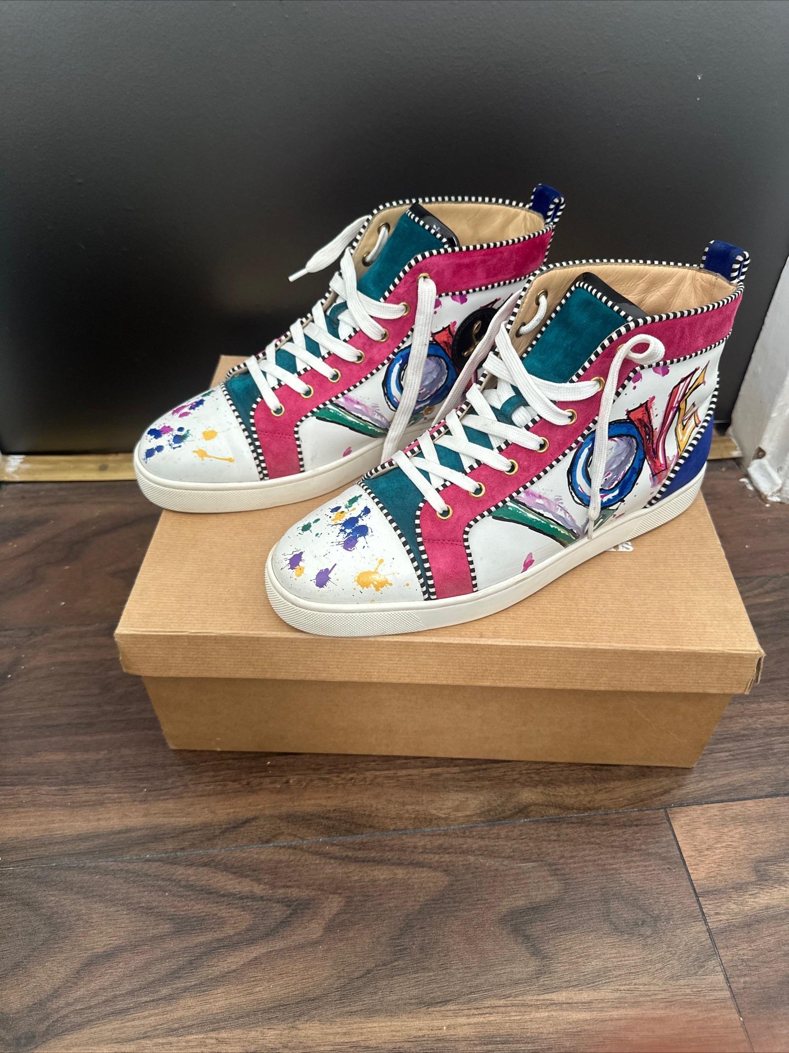 Louis Orlato Love High Top Trainers