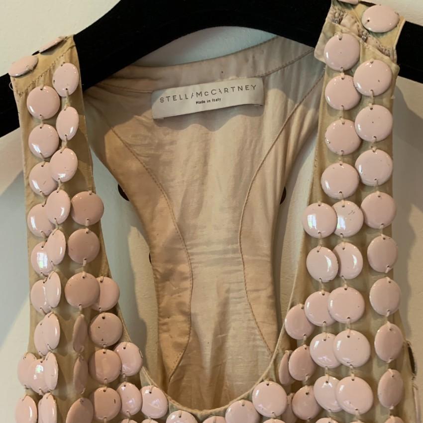 Stella McCartney Pink Button Detail Dress