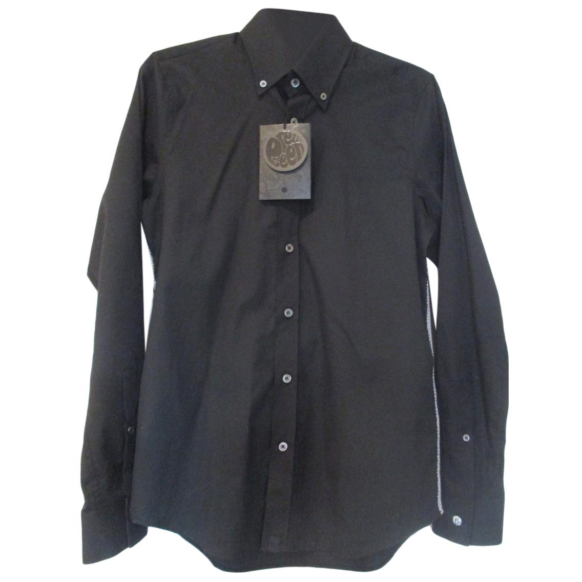 Pretty Green Abor Black Shirt