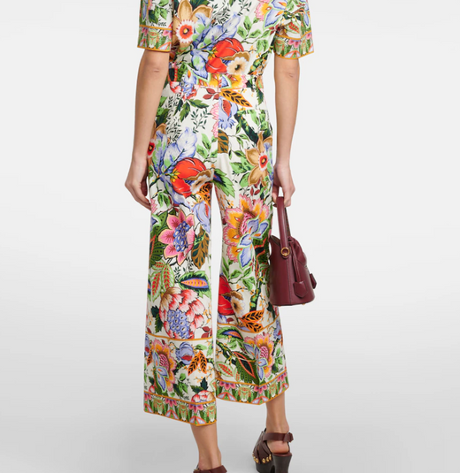 Etro Floral Cotton Culottes