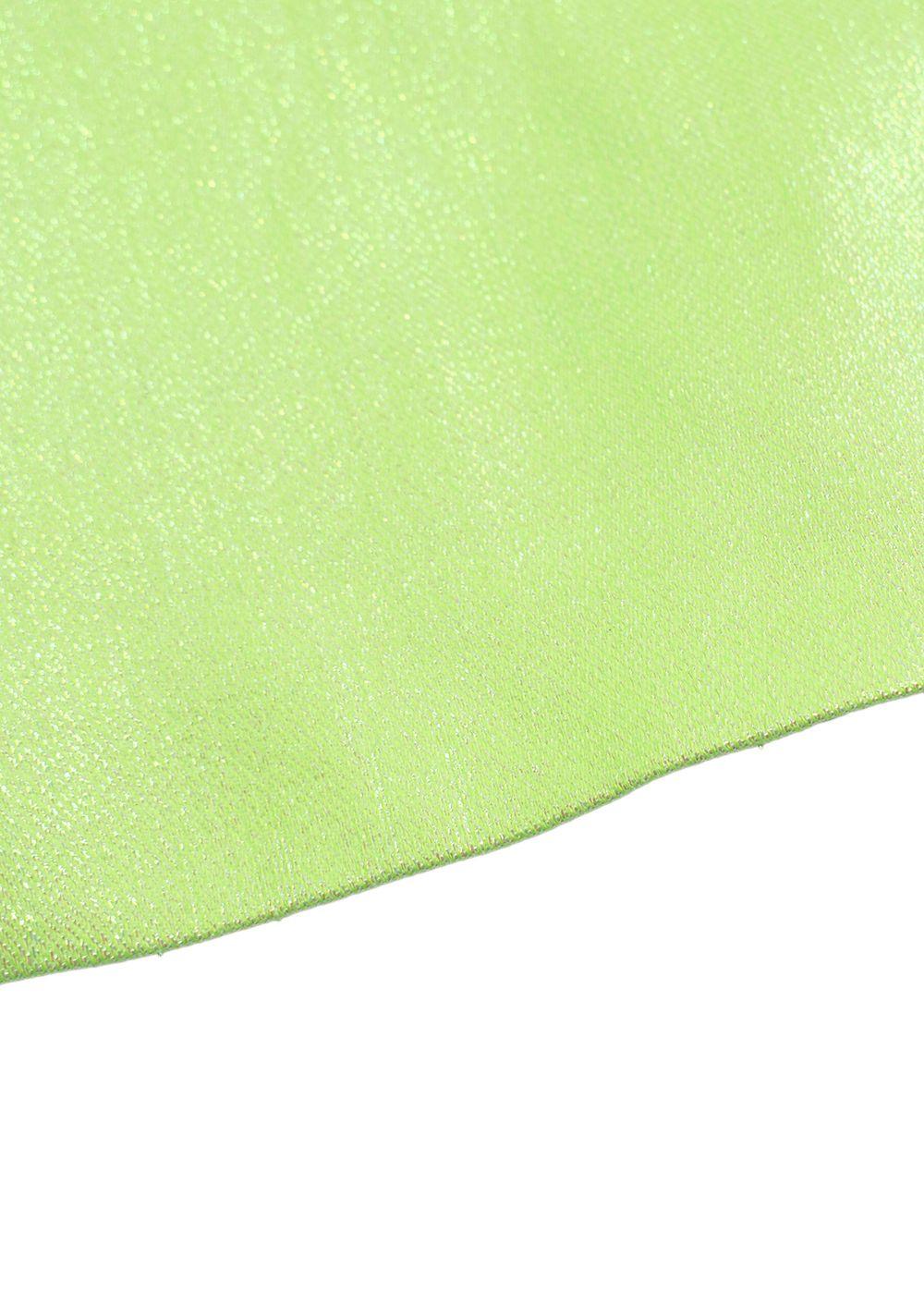 Sold Out AREA Green Crystal Embellished Strap Dress