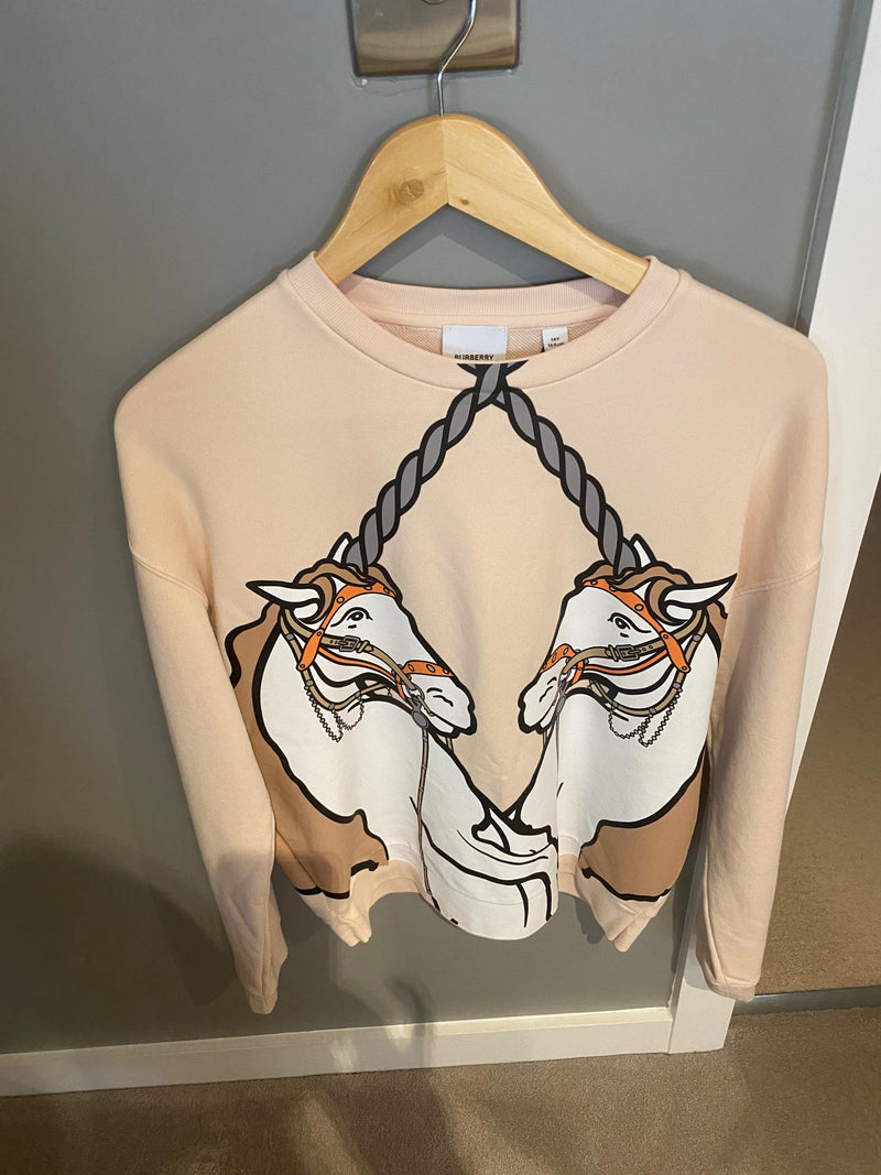 Burberry Teen Beige Unicorn Sweatshirt