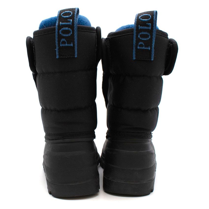 Polo Ralph Lauren Black Snow Boots