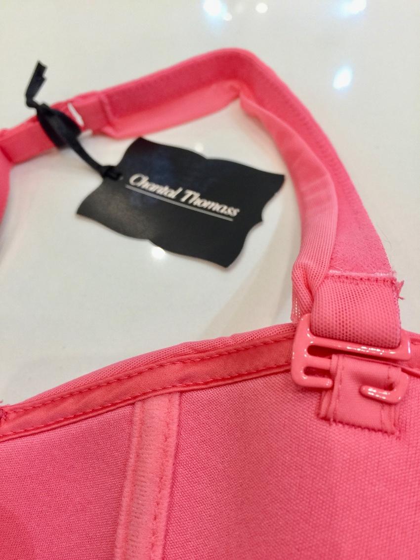 Chantal Thomass watermelon péché Strapless bra and thong set