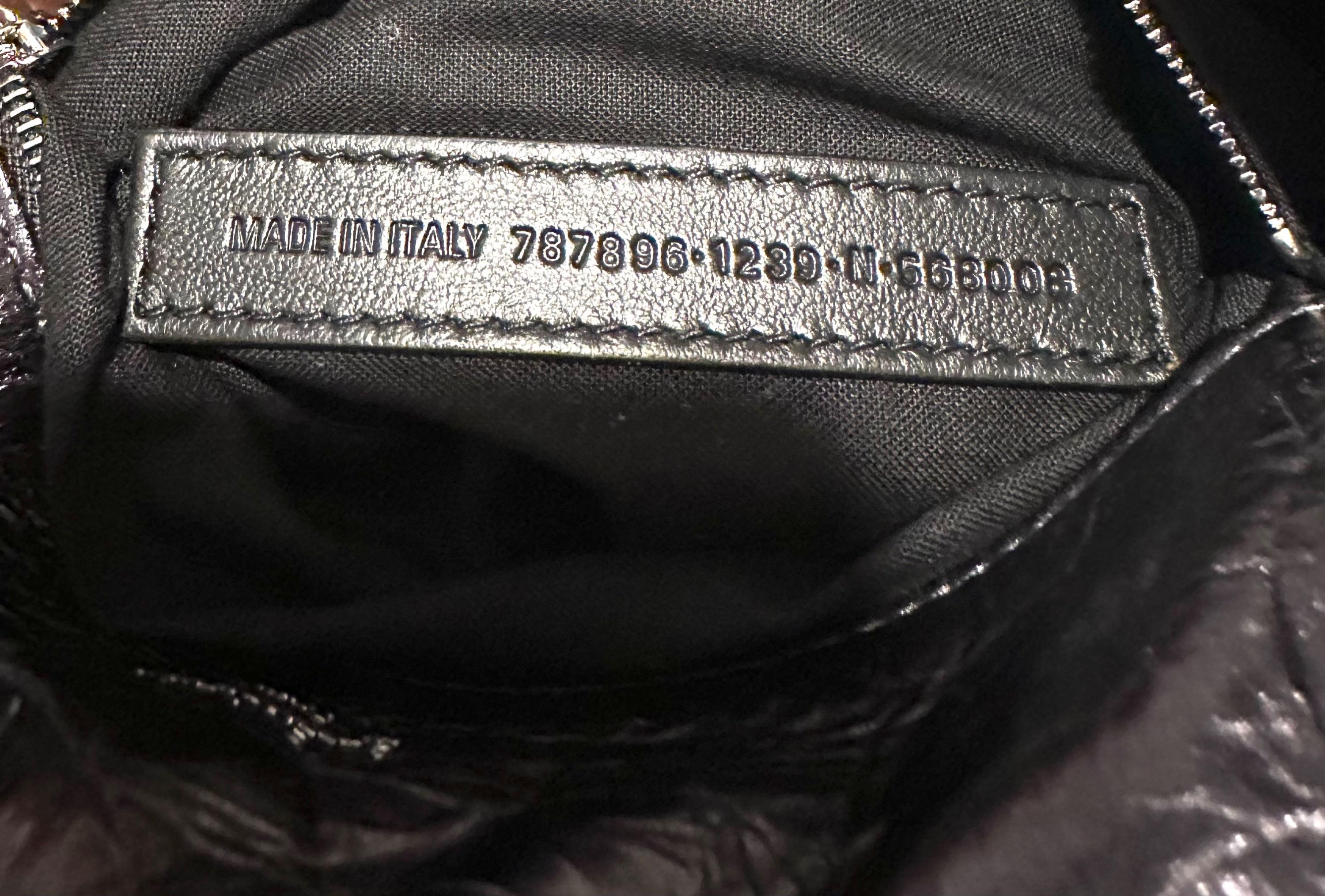 Balenciaga Silver Monaco Bag