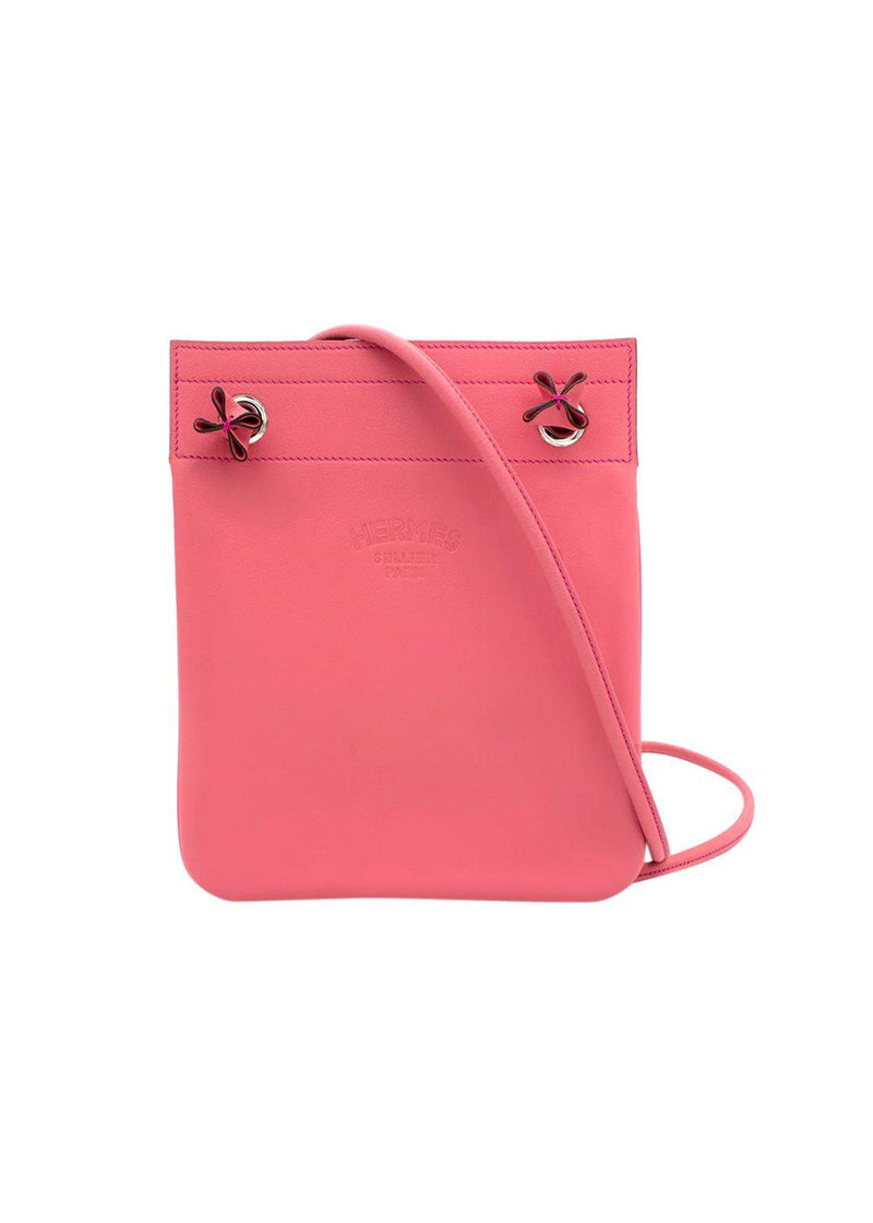 Rose Azalee Swift Leather Mini Aline Bag