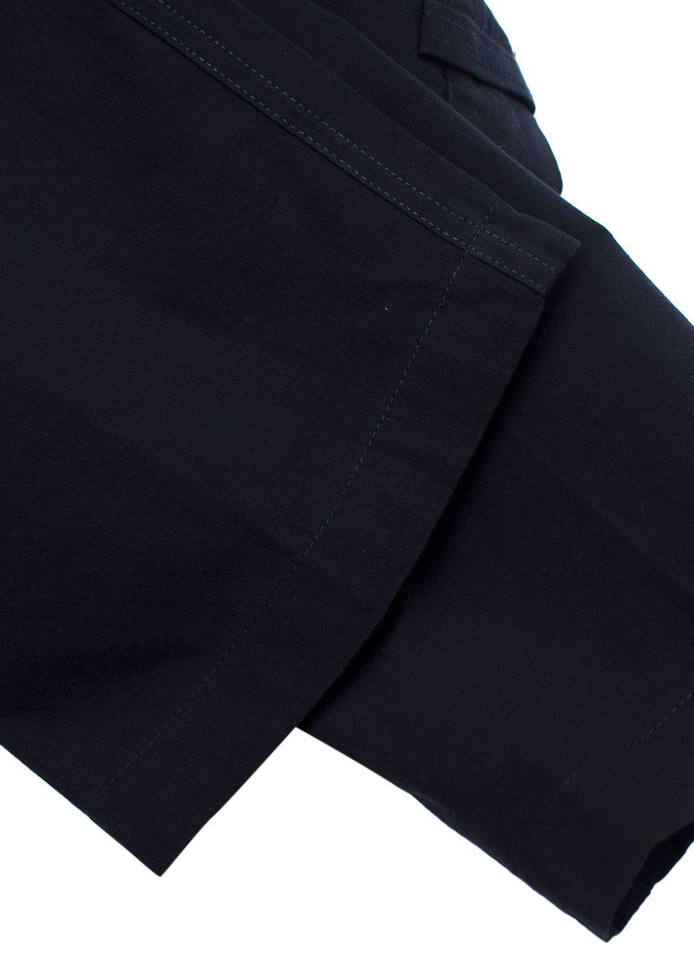 Orlebar Brown Navy Cotton Trousers