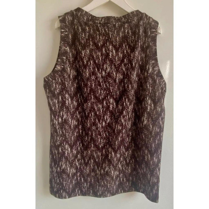 Saint Laurent Print Cotton Top